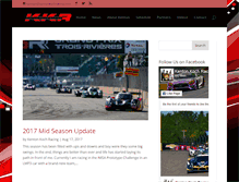 Tablet Screenshot of kentonkochracing.com